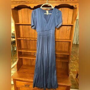 Joie Deep Blue Maxi Dress